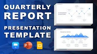 Make better quarterly reports in 5 minutes