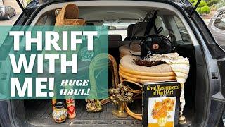 Thrift with Me | HUGE VINTAGE HAUL | Life update...