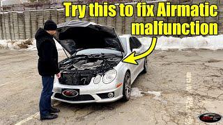 This fixed my AMG Air Suspension  issue