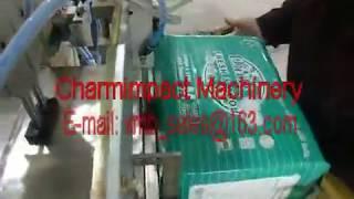 Semi Auto Diaper Packing Machine one Row and Two --- whatsapp:+86-15159281187