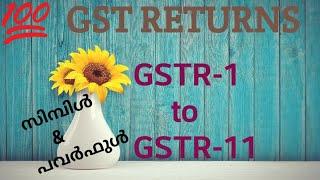 Gst returns full details in Malayalam