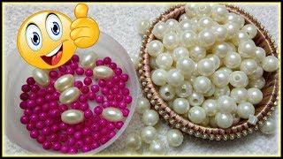 HANDMADE JEWELLERY | How to make Pearl Beaded Bracelet | Diy | jewellery making at home | Diyartiepi