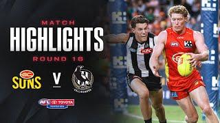 Gold Coast Suns v Collingwood Highlights | Round 16, 2024 | AFL