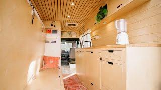 Tour of My Self Converted Van (price reveal)