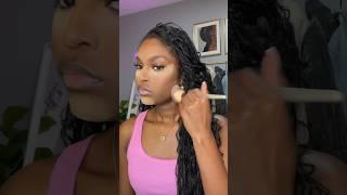 Natural makeup tutorial black girl, soft glam #makeup #makeuptutorial #grwm #naturalmakeup