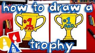 How To Draw A Trophy For Father's Day