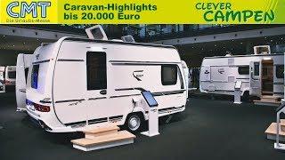 Die 5 cleversten Kompakt-Caravans der CMT 2020 Stuttgart - Review/Vorstellung/Messe | Clever Campen