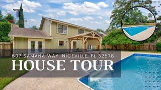 Check Out This 4-Bedroom House For Sale in Niceville! | House Tour | 607 Samana Way