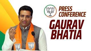 LIVE: BJP PC | BJP Leader Gaurav Bhatia Addresses Press conference | Delhi |