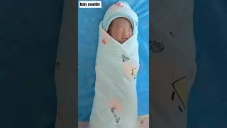 How to Swaddle a Newborn Baby: Safe & Easy Wrapping Techniques  #babyswaddle #babywrap #baby