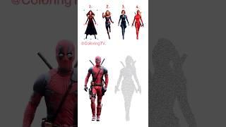 Ladypool - Which one is Correct? #deadpool #ladypool #shorts