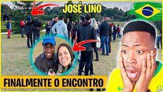 que incrivel JOSE LINO Realizando sonho no BRASIL - o encontro mais esperado com incritos