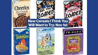 New Cereals Coming Soon: Friends, Bluey, Cheerios, and More #cereal #newfood #friends #Bluey