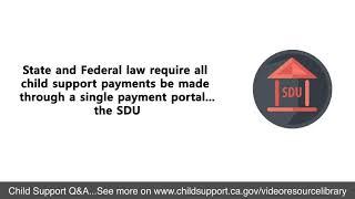 What is the SDU and why do payments have to go through it?