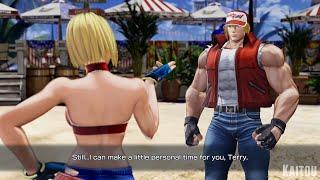 Blue Mary and Terry Bogard FLIRT With Each Other | King of Fighters XV #KoFXV