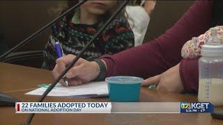 Families, children celebrate new beginnings on National Adoption Day