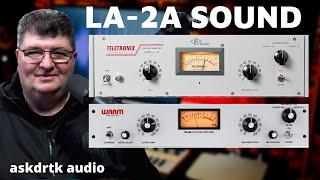 LA-2A Style Compressor Step-by-Step Guide - Hardware and Plugins