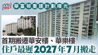 華富邨重建｜首期將搬遷華安和華樂樓兩大廈近900戶 住戶最遲須於2027年7月遷出｜星島頭條新聞｜華富邨｜重建｜重建項目｜華安樓｜華樂樓