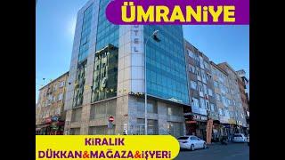 Ümraniye Çakmak Oto Sanayi Sitesi Karşısı Kiralık Dükkan & Mağaza Remax Mutlu Ekici