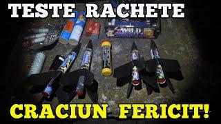 Mini SHOW CU ARTIFICII și RACHETE  de CRĂCIUN - CRĂCIUN FERICIT TUTUROR 