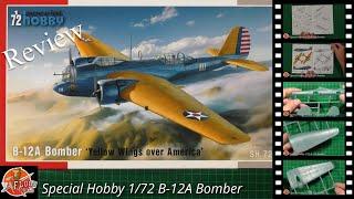 Special Hobby 1/72 B-12A Bomber Review