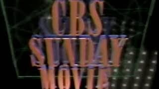 1991 CBS Sunday Night Movie Commercial Bumper