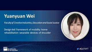 Visualise Your Thesis (VYT) 2021 Finalist–Yuanyuan Wei, QUT CI, Education and Social Justice Faculty