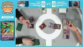 TCG Alex Schemanske Vs Cameron Mortensen | 2023 Pokémon Portland Regional Championships R6