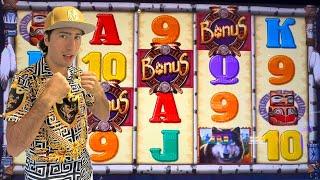 Pompsie Slots Gets SHAKING Wins On The Thrilling Wolf Run Gold Slot!