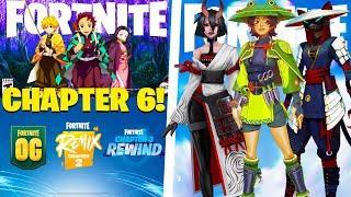 Fortnite NEW Update! (Chapter 6 COLLABS, Samurai Battle Pass, END EVENT)