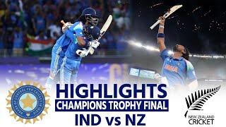 India vs New Zealand, Final HIGHLIGHTS | ROHIT SHARMA | SHREYAS IYER | MATCH HIGHLIGHTS