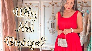 Easy Holiday Fashion Ideas - How to Wear Vintage Clothing & Accessories - Modern Style Ideas