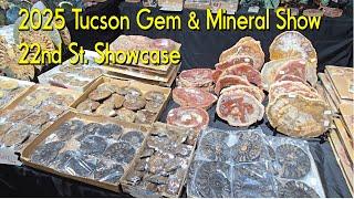 Tucson Gem & Mineral 22nd Street Show 2025 #thefinders #lapidary #gemstone #tucson