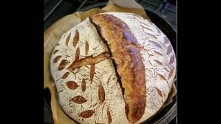 Basic No-Knead Sourdough Bread Recipe & Instructions