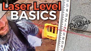 Laser Level Basics | How To use a laser level