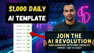 EASIEST Way to Make $1,000 Per Day With AI / Chat GPT (Even if You're a Beginner)