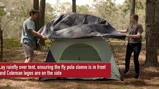 How to Set Up Your Coleman SkyDome 2-Person Tent with Rainfly