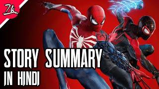 Marvel's Spider-Man 2 Story Summary in Hindi