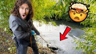 Something Very Strange Happened In This Canal! (Magnet Fishing)