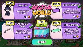 NEW UPDATE!  ALL NEW SECRETS OF  LEVEL 1 HIP HOP DANCE IN AVATAR WORLD  AVATAR WORLD NEW UPDATE