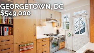 What $549K Buys You in Georgetown, Washington, DC | Stunning Kitchen Remodel