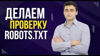 Robots txt - Как сделать проверку файла robots txt?