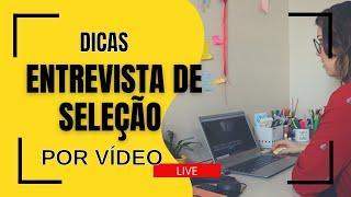 ENTREVISTA de seleção de MESTRADO por vídeo, como se preparar