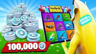 wer ZUERST BINGO sagt bekommt 100.000 VBUCKS!