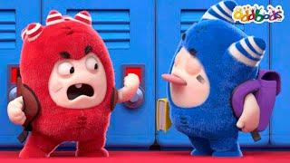 Oddbods | YENİ | Bebek Fuse Okula Geç Kaldı - Late For School | Çocuklar Için Çizgi Filmler