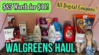 Walgreens Haul- Get $85 Worth for $11 + Tax! All Digital Coupon Deals & Curbside Pickup!
