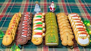 eng)Making perfect 5 types of Christmas icing cookies (Full of tips!) icing but cookies recipe