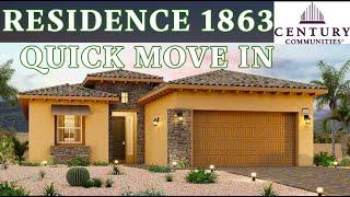 Residence 1863 by Century Communities at The Bluffs II - Quick Move In for Sale in Lake Las Vegas