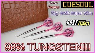 98% TUNGSTEN DARTS!!  - Cuesoul SWIFT Darts Review