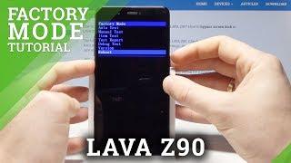 LAVA Z90 Factory Mode - How to Use Factory Menu / Hardware Test